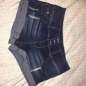 jean shorts